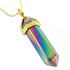 Rainbow Hematite Gemstone Pendant Necklace